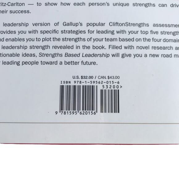 Discover Your Clifton Strengths Hardcover Book Business Leadership Development - Picture 4 of 9
